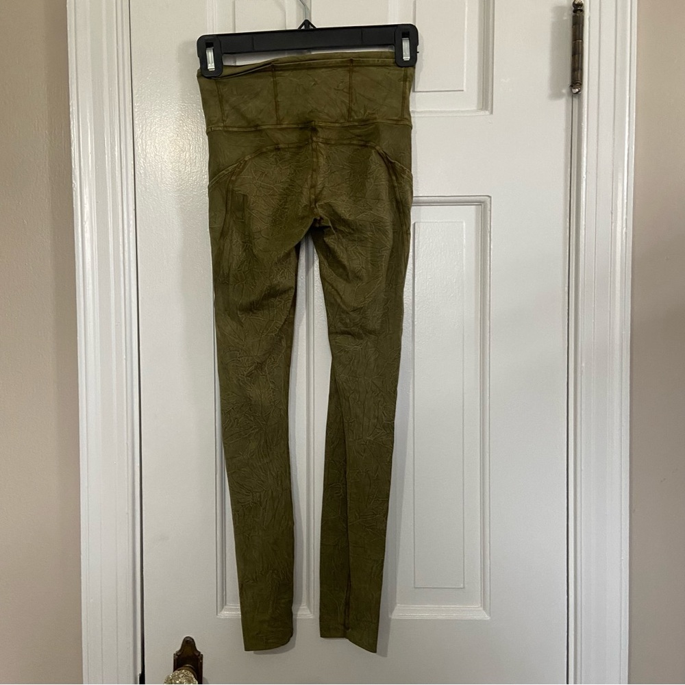 lululemon athletica Olive Green High-Rise Leggings - Picture 10 of 11